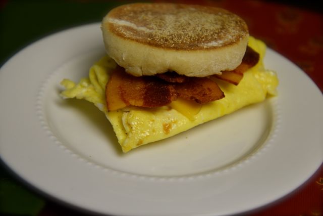 breakfast sandwich